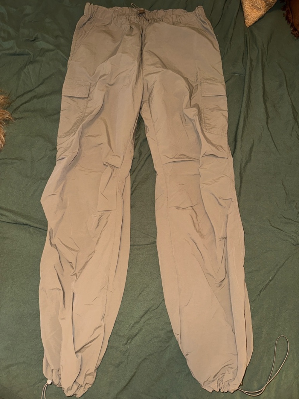 Love Tree Khaki Cargo Jogger Pants